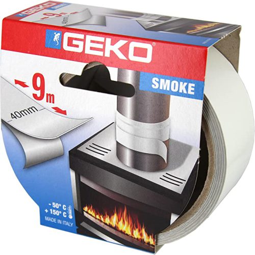 Geko smoke nastro adesivo in alluminio bianco